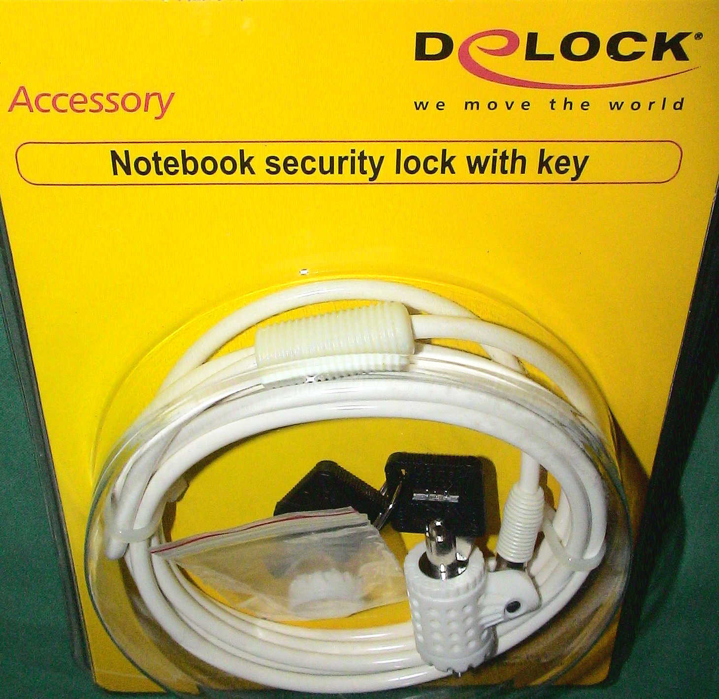 DeLock RoHS Notebook Security Lock 20632 Laptop Security Lock 2x Keys Y
