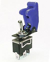 Safety Toggle Switch SPDT 20 Amp "Blue"