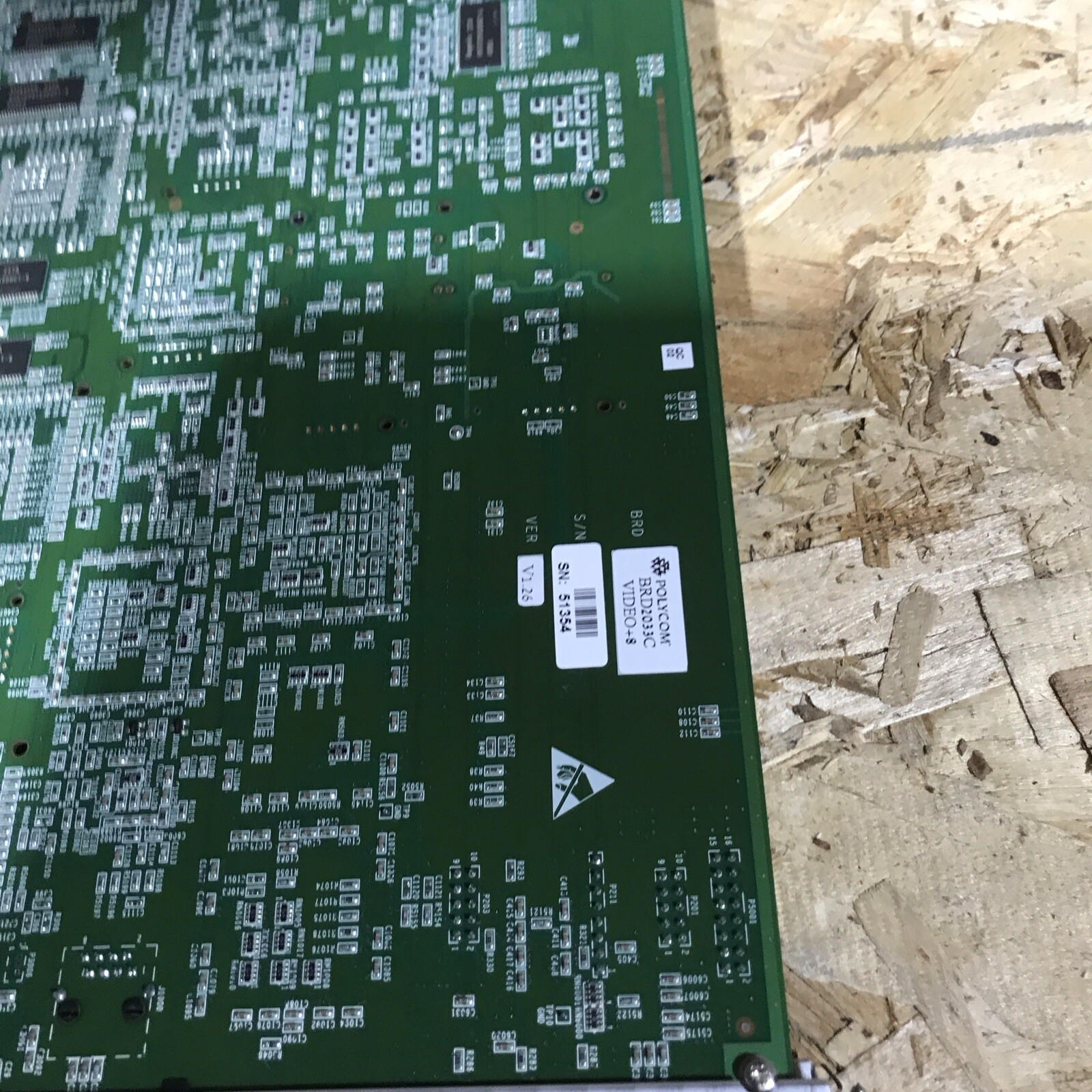 Polycom BRD2033C VIDEO+8 module for MGC-100 chassis
