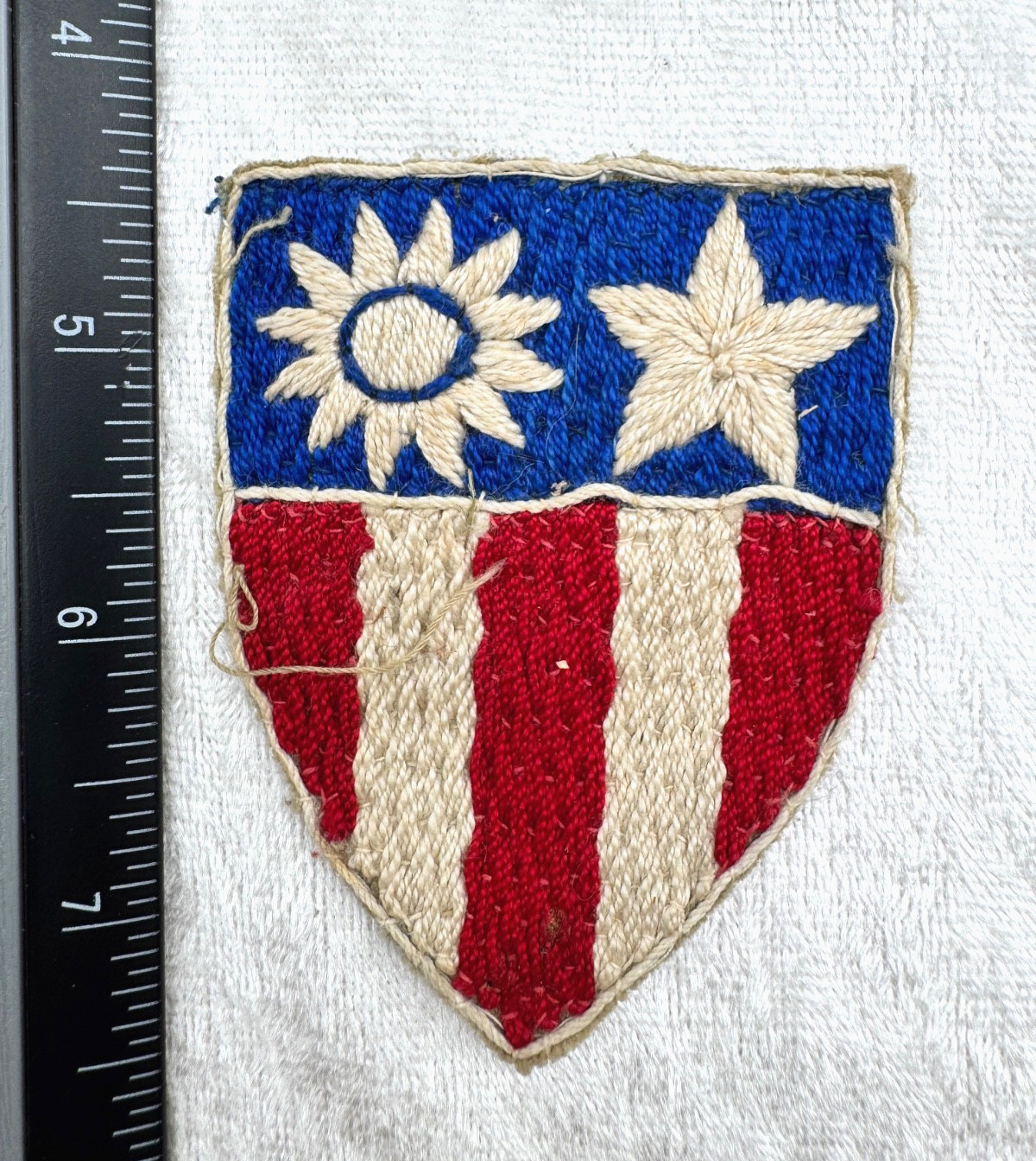 WWII US ARMY CBI - CHINA - BURMA - INDIA THEATER MADE PATCH