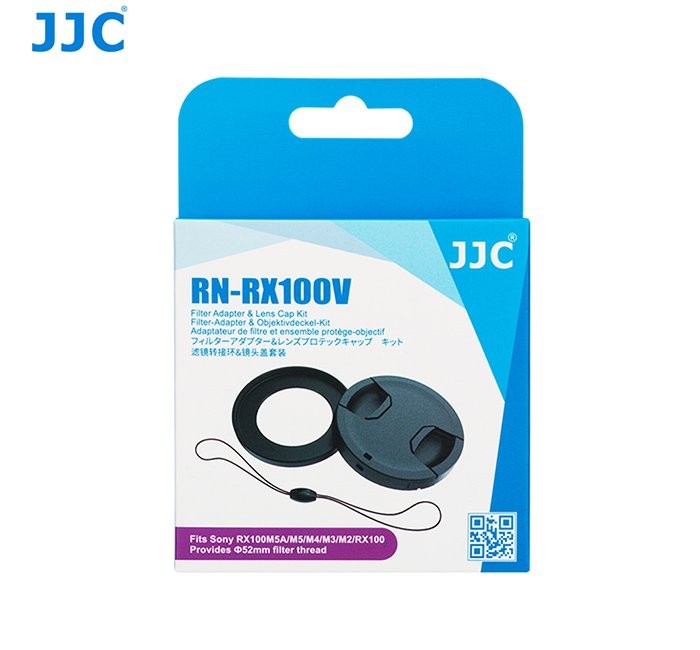 JJC filter adapter Lens Cap keeper kit set for Sony RX100 M5A M5 M4 M3 M2