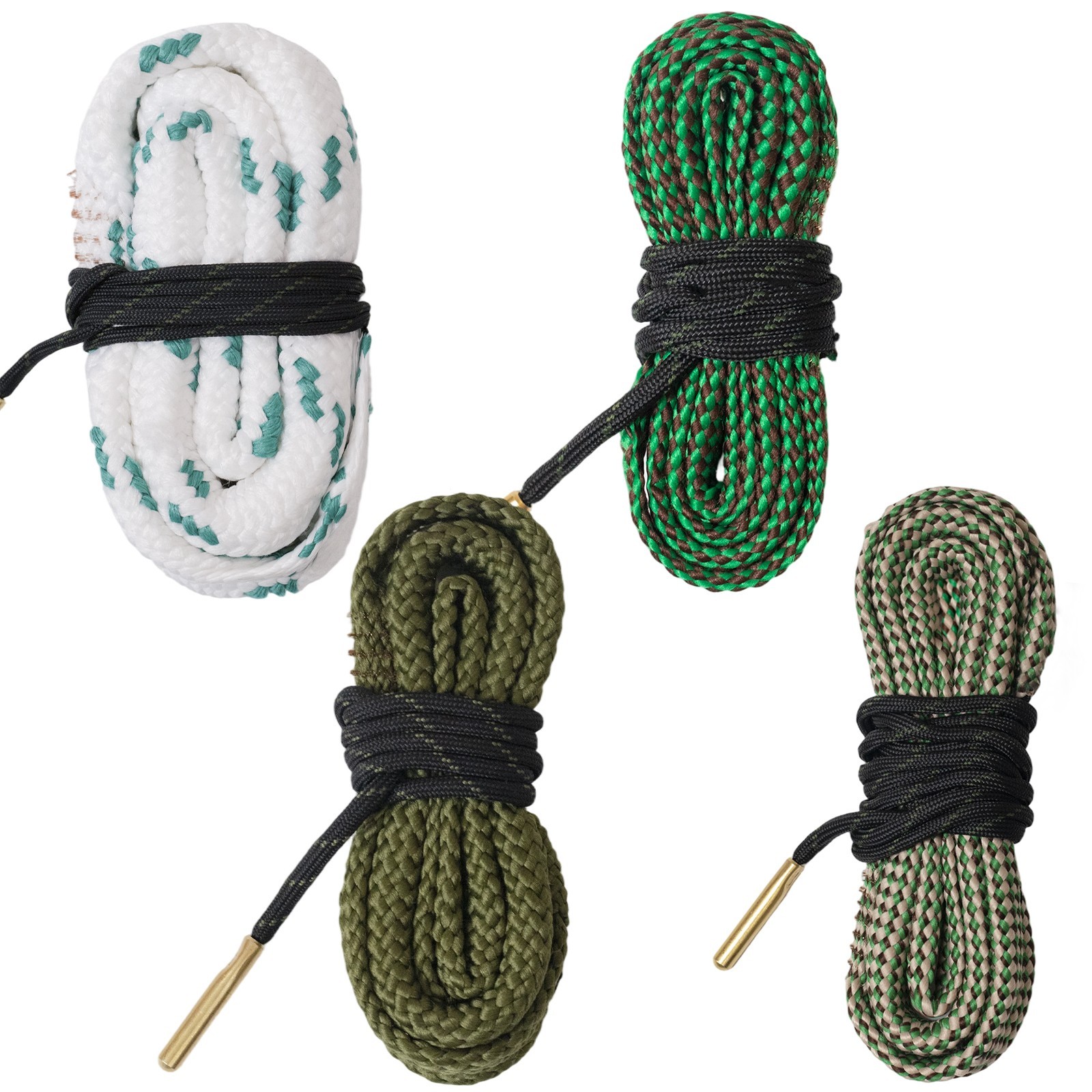 Bore Rope Gun Barrel Cleaning Snake for 12 Gauge .22 .223 .38 .308 .30 .303 Cal