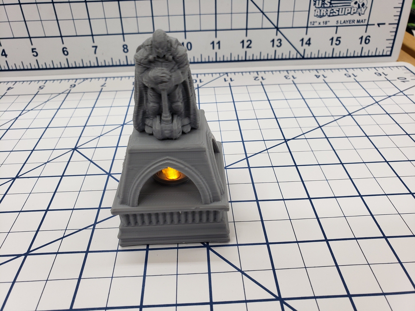 Brazier Statue Set - DND - Pathfinder - RPG - Dungeon & Dragons - Terrain - Map