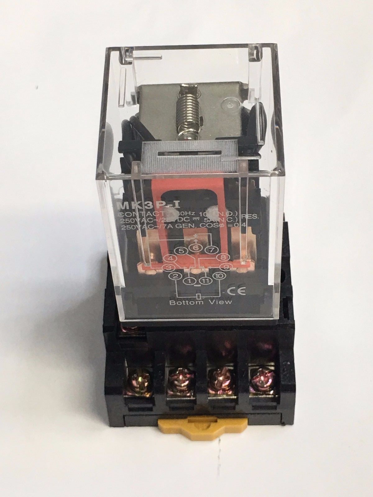 MK3P-I MK3P DC 110V  110VAC Relay 11 Pin 10A 250VAC & PF113A Socket Base.