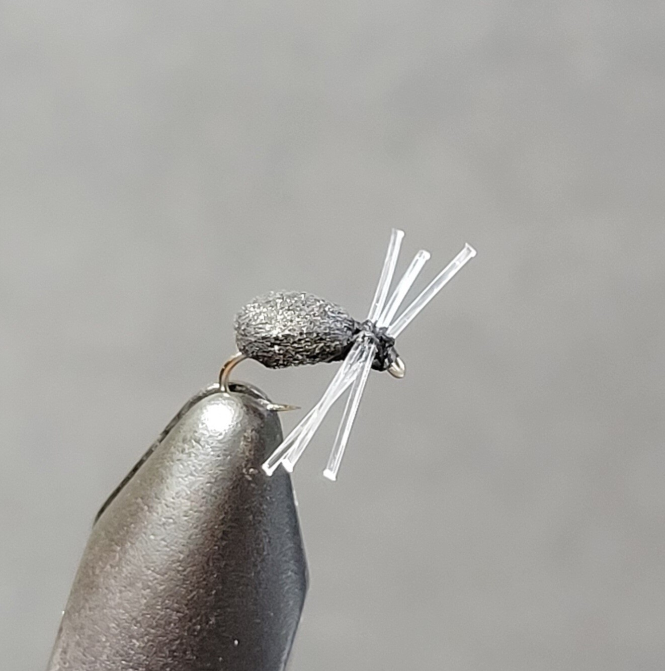 1 Fly, Size 16, QUICK SITE BLACK FOAM ANT Terrestrial Fly Fishing Flies