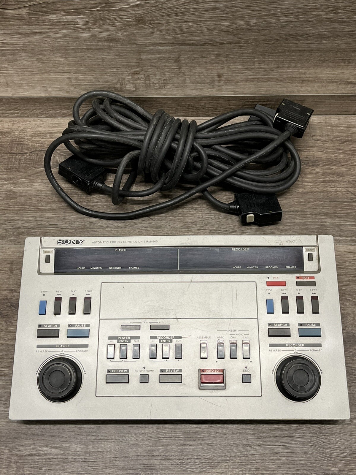 Sony Model RM-440 Automatic Editing Control Unit