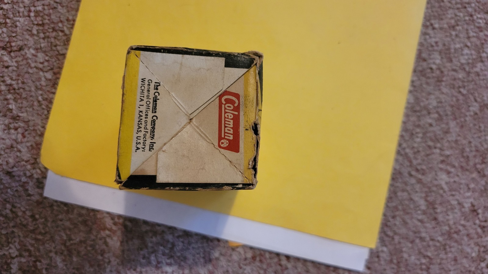 COLEMAN NOS ALUMINUM FUEL FILTER FUNEL #0- LOOK!!!!