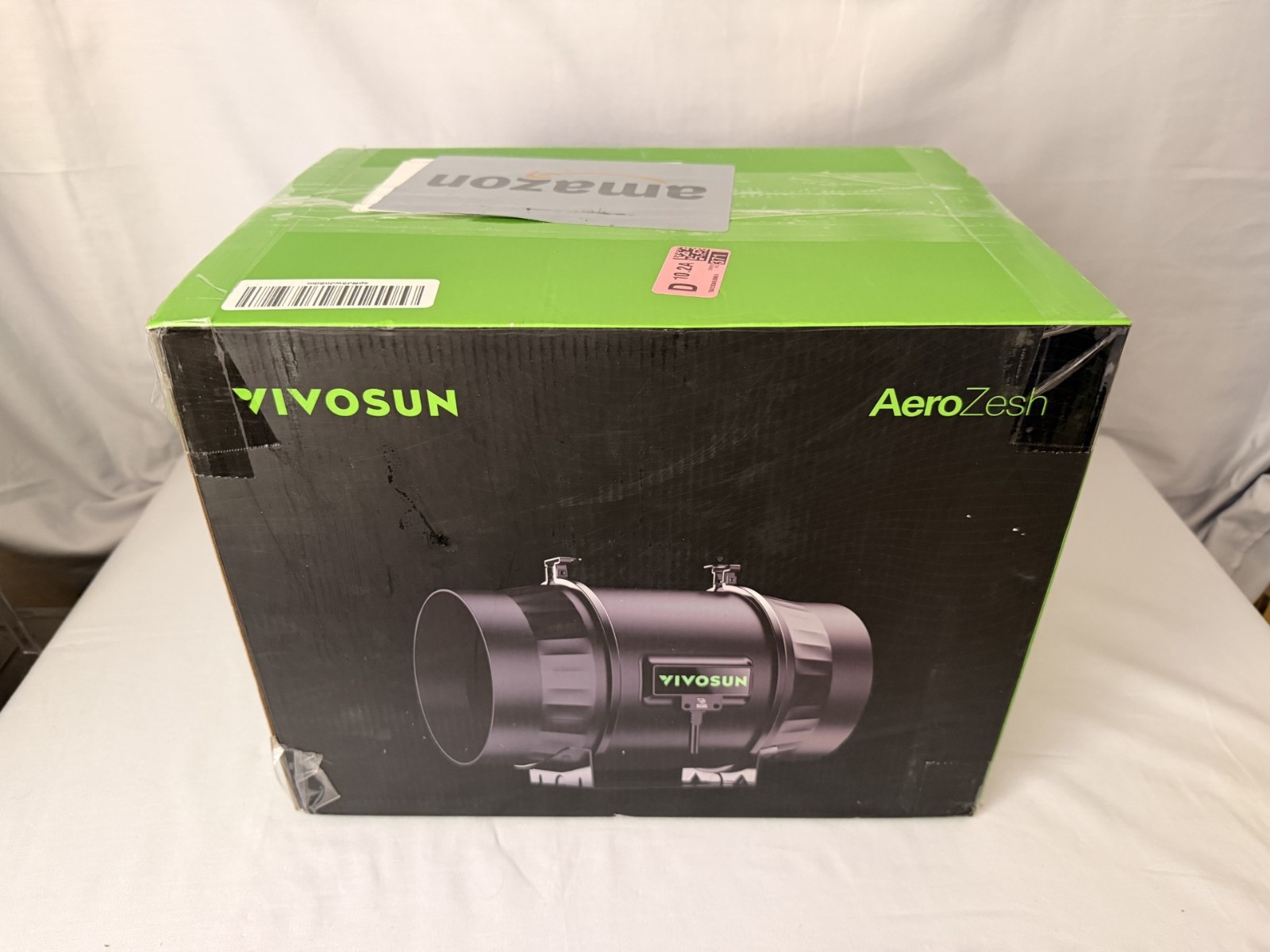 VIVOSUN T8 8" Inline Duct Fan & 3 Cycle Modes E12 Speed Controller, CFM EC Motor