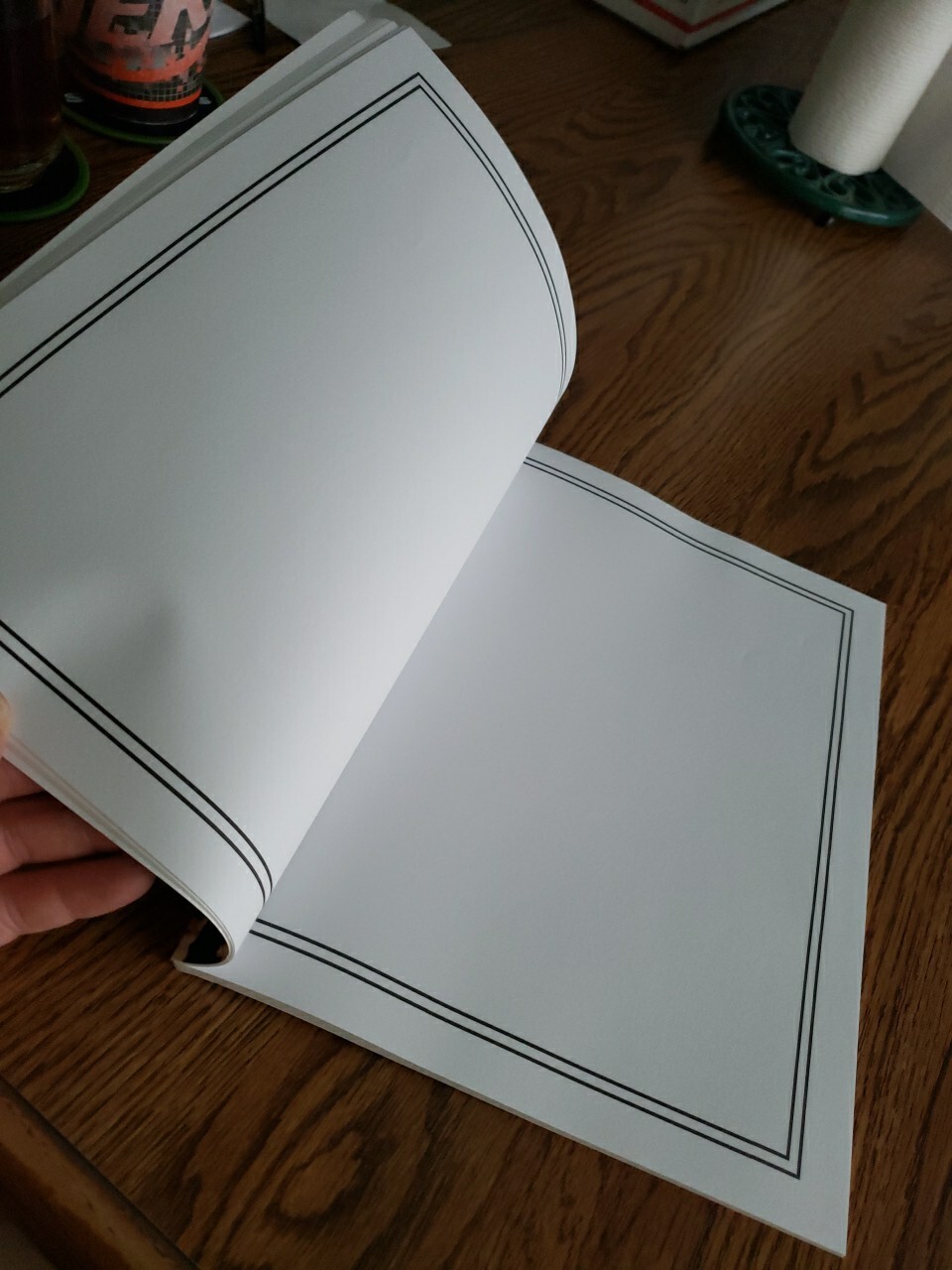 Sketchbook Dog Covered Notebook Front And Back 8.5 X 11 for Drawing New