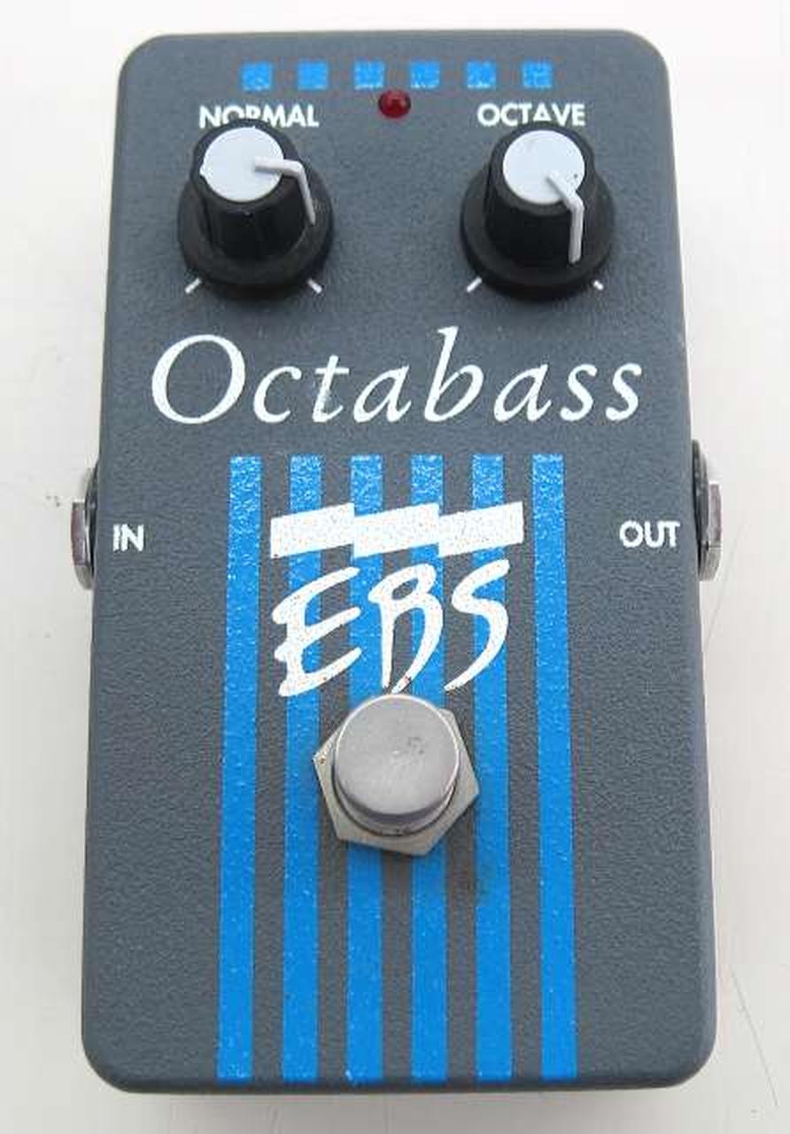 EBS Octabass Early Model Bass Guitar Octave Down Pedal Heavy Sub Bass Tone Box