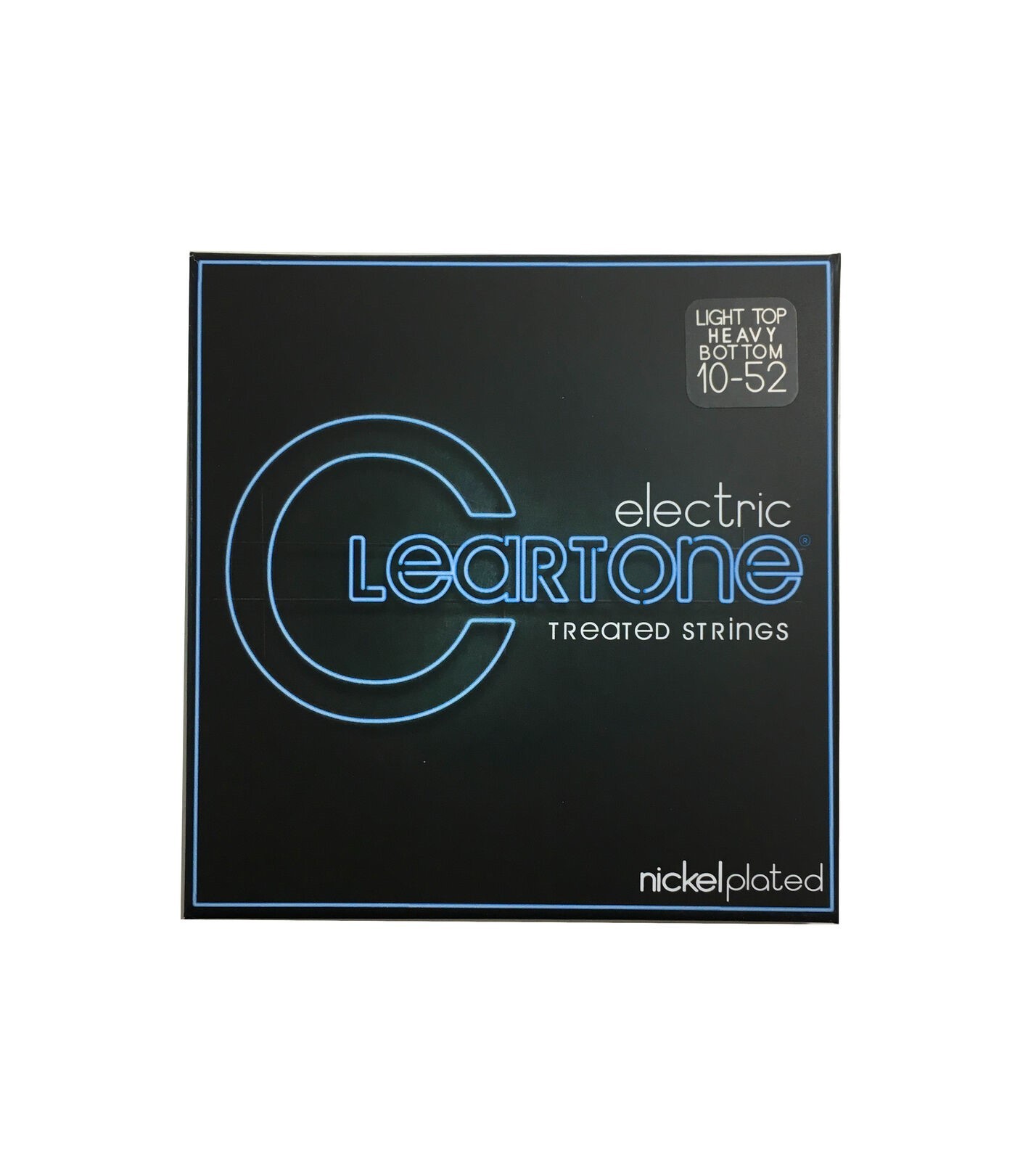 Cleartone Guitar Strings Electric Nickel Plated Light Top Heavy Bottom 10-52
