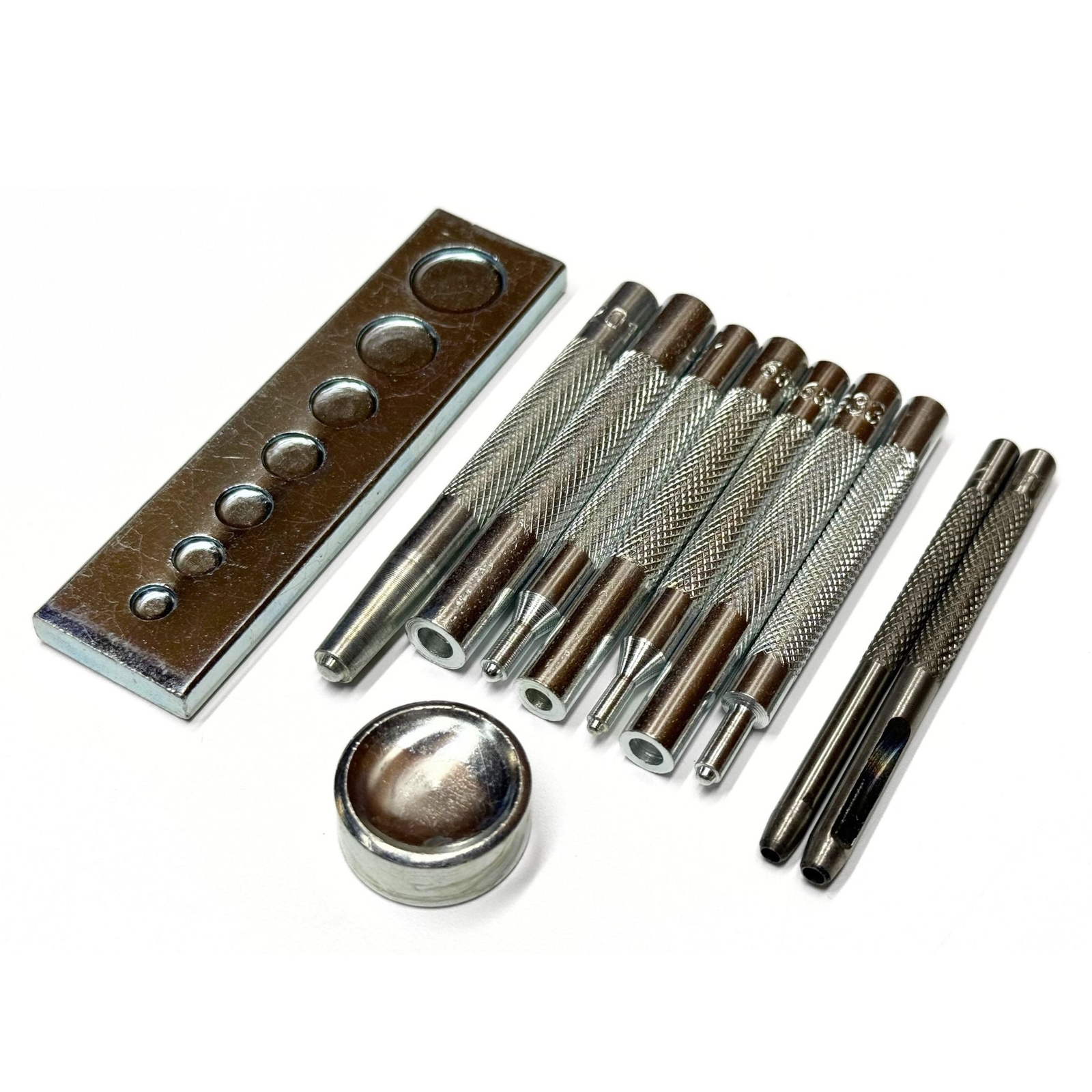 Snap Rivet & Grommet Setting Tools - DIY Kit for Leather & Fabric Crafts