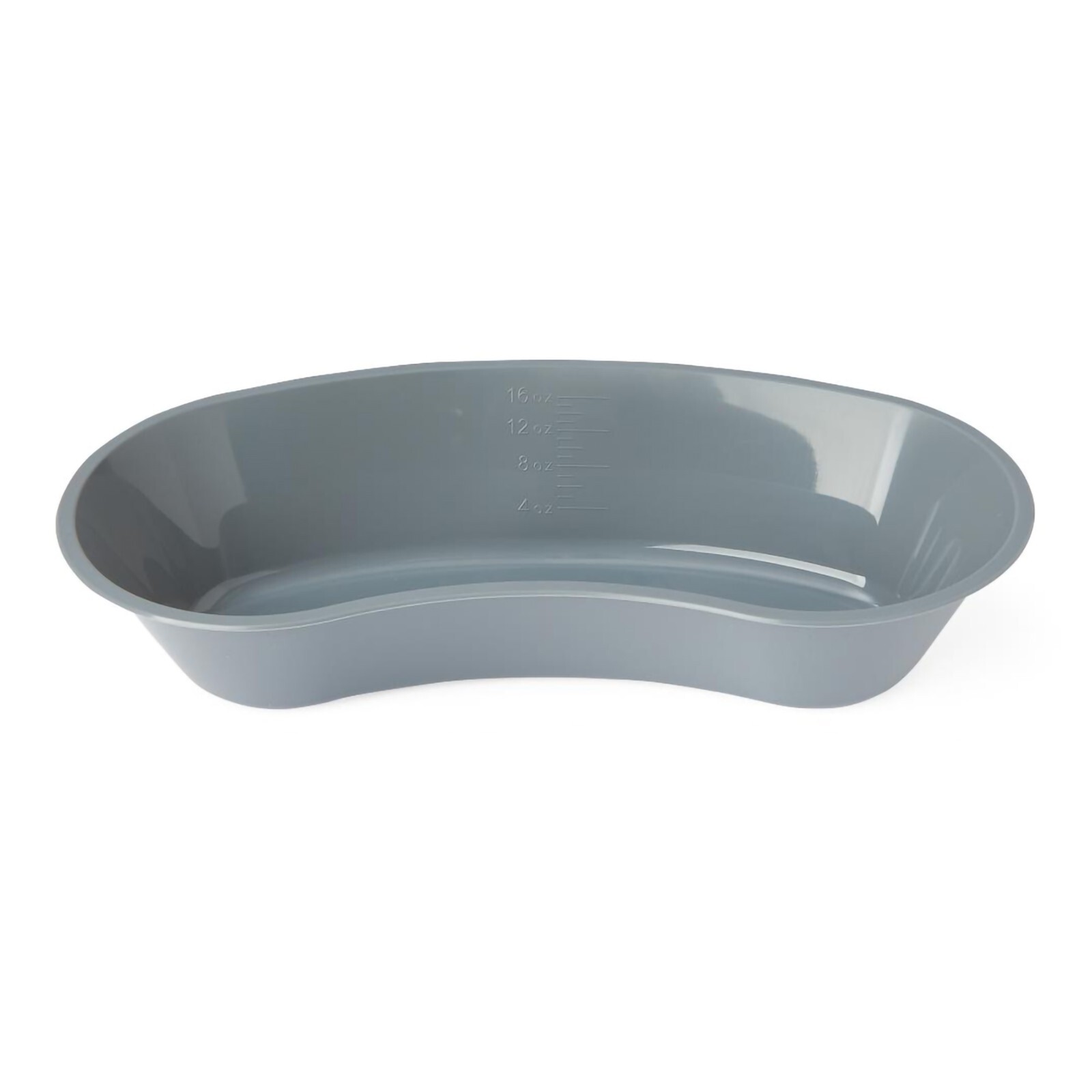 Medline DYND80327 Plastic Emesis Basins - 500 mL Graphite pack of 10