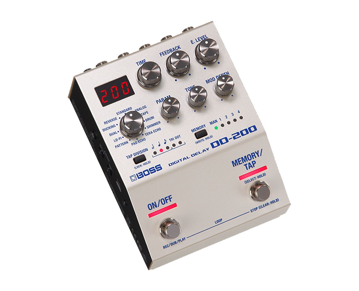 Boss DD-200 Digital Delay Pedal - Open Box