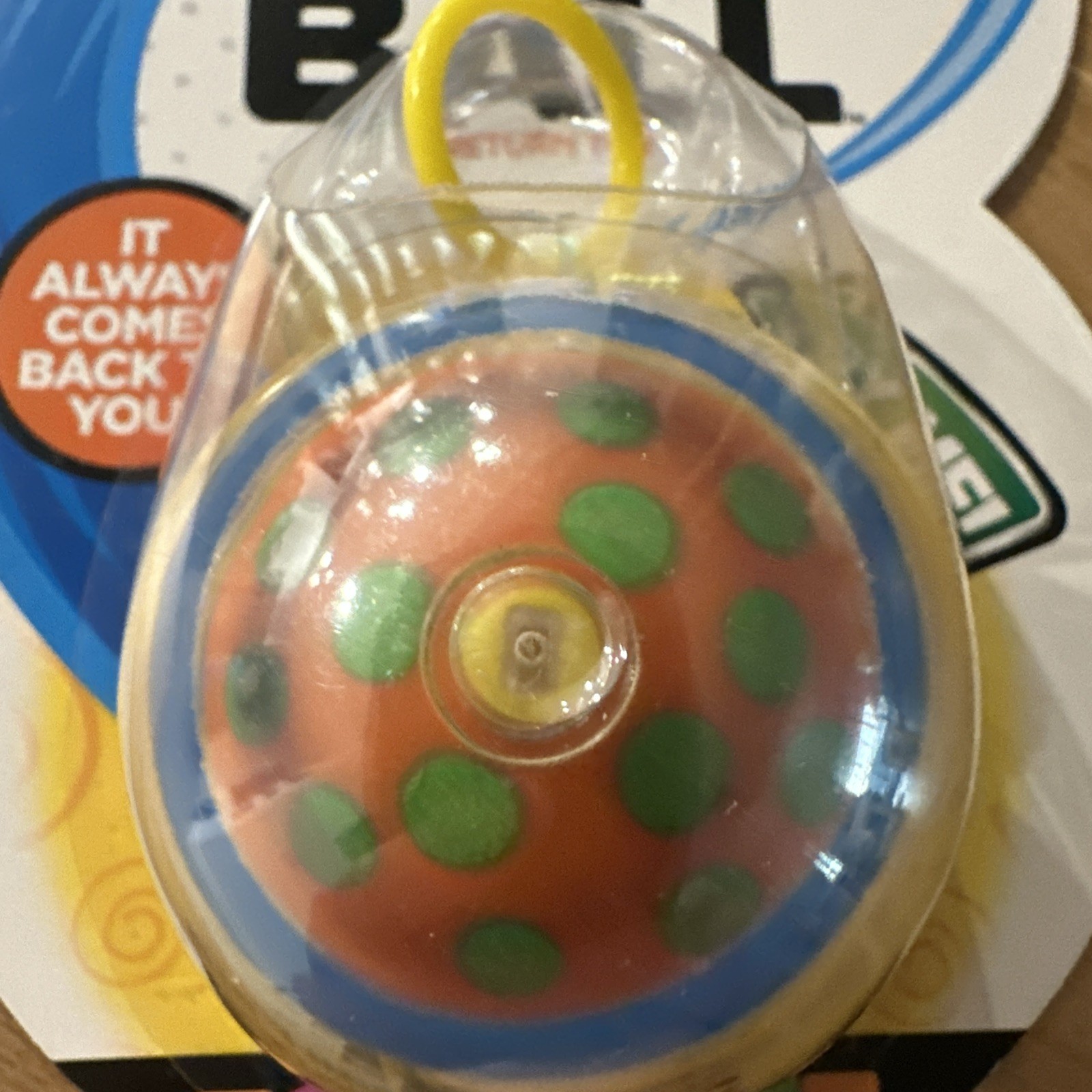 Big Time Toys "YOYO Ball" Never Needs Rewinding Multicolor Fast Shipping