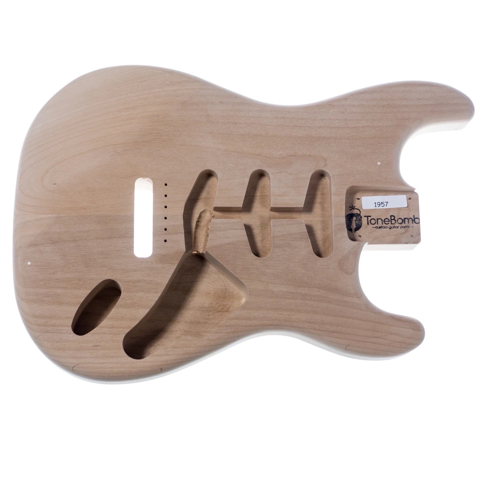 Pre-CBS Fender Stratocaster Replica Body, Sanded, Ready To Finish — NEW FOR YOU!