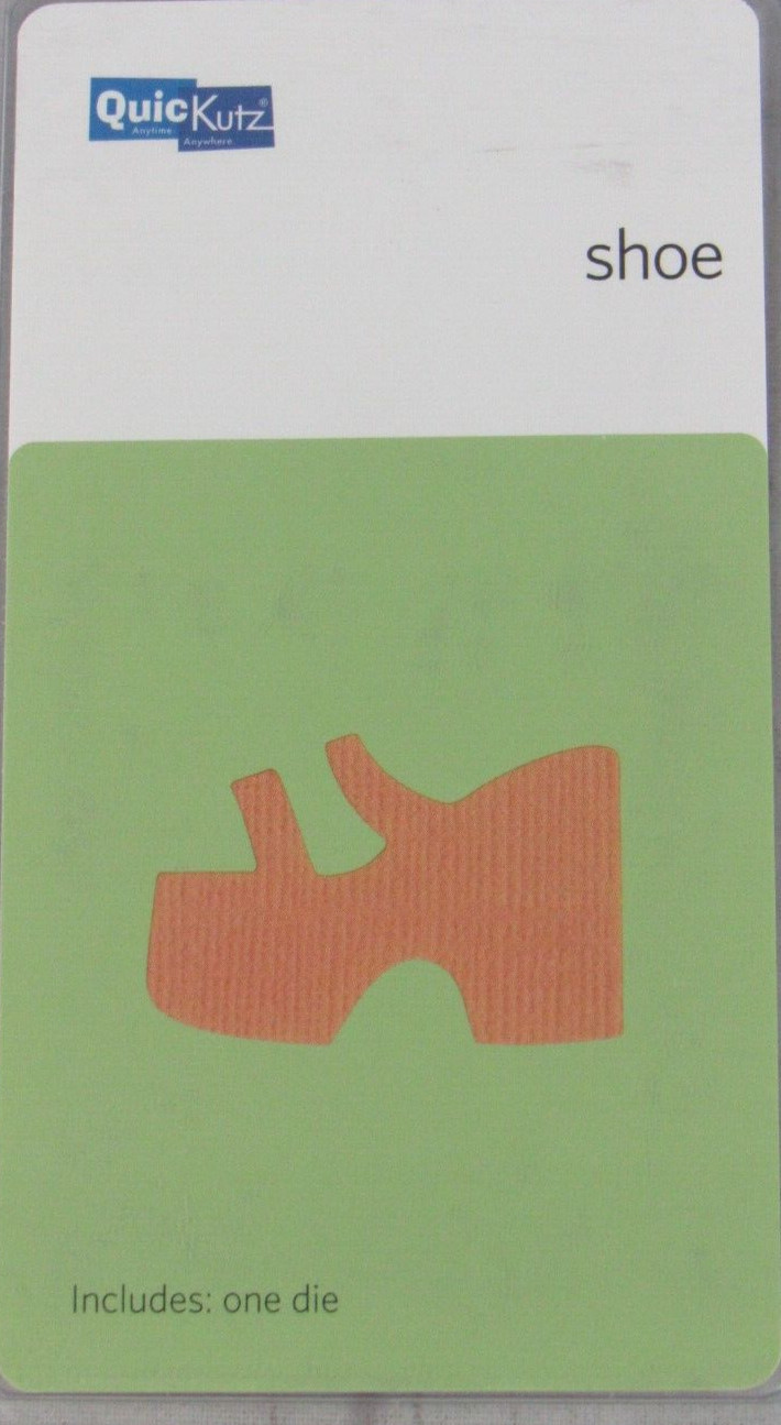 QuicKutz Shoe 2x2, 1 Cutting Die Set RS-0724