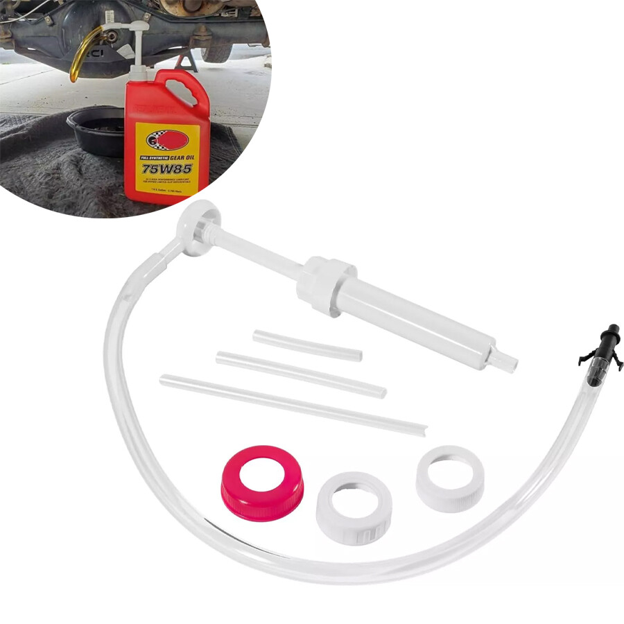 Fluid Oil Pump for Gallon Bottles Wide Mouth Quart Bottles 4 Size 30cc Per Strok