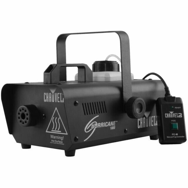 Chauvet H1000 Hurricane 1000 Compact Fog Machine with wireless Remote -OPEN BOX