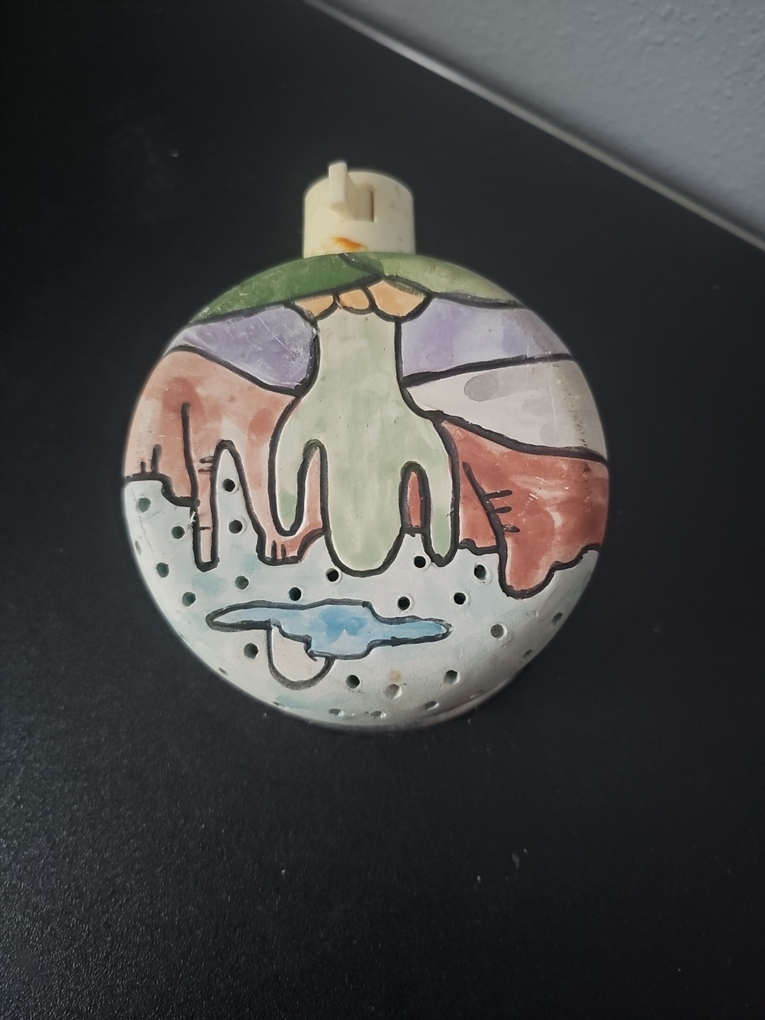 night light with A Cactus