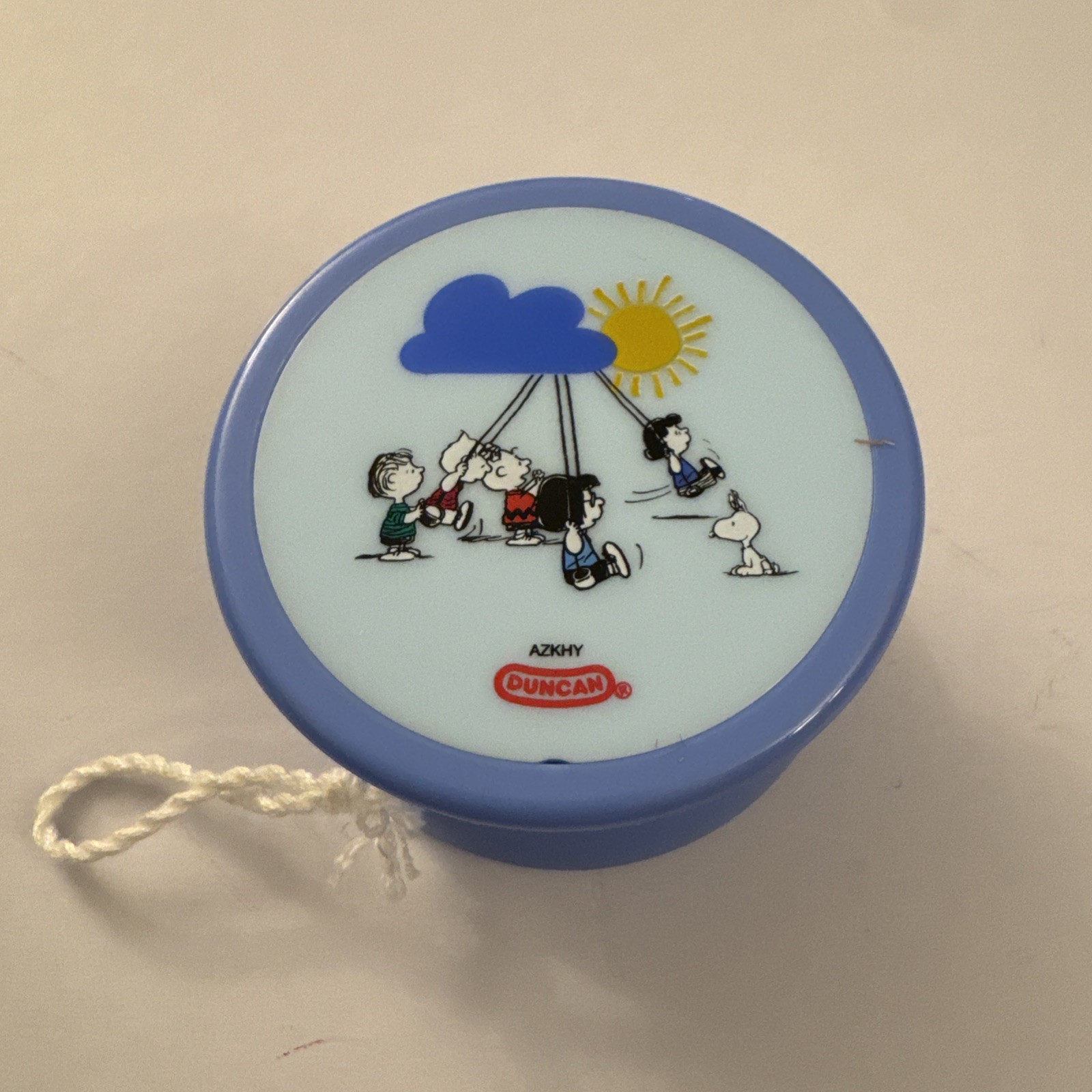 Duncan Yo-Yo Butterfly Peanuts Blue Limited Edition  C32
