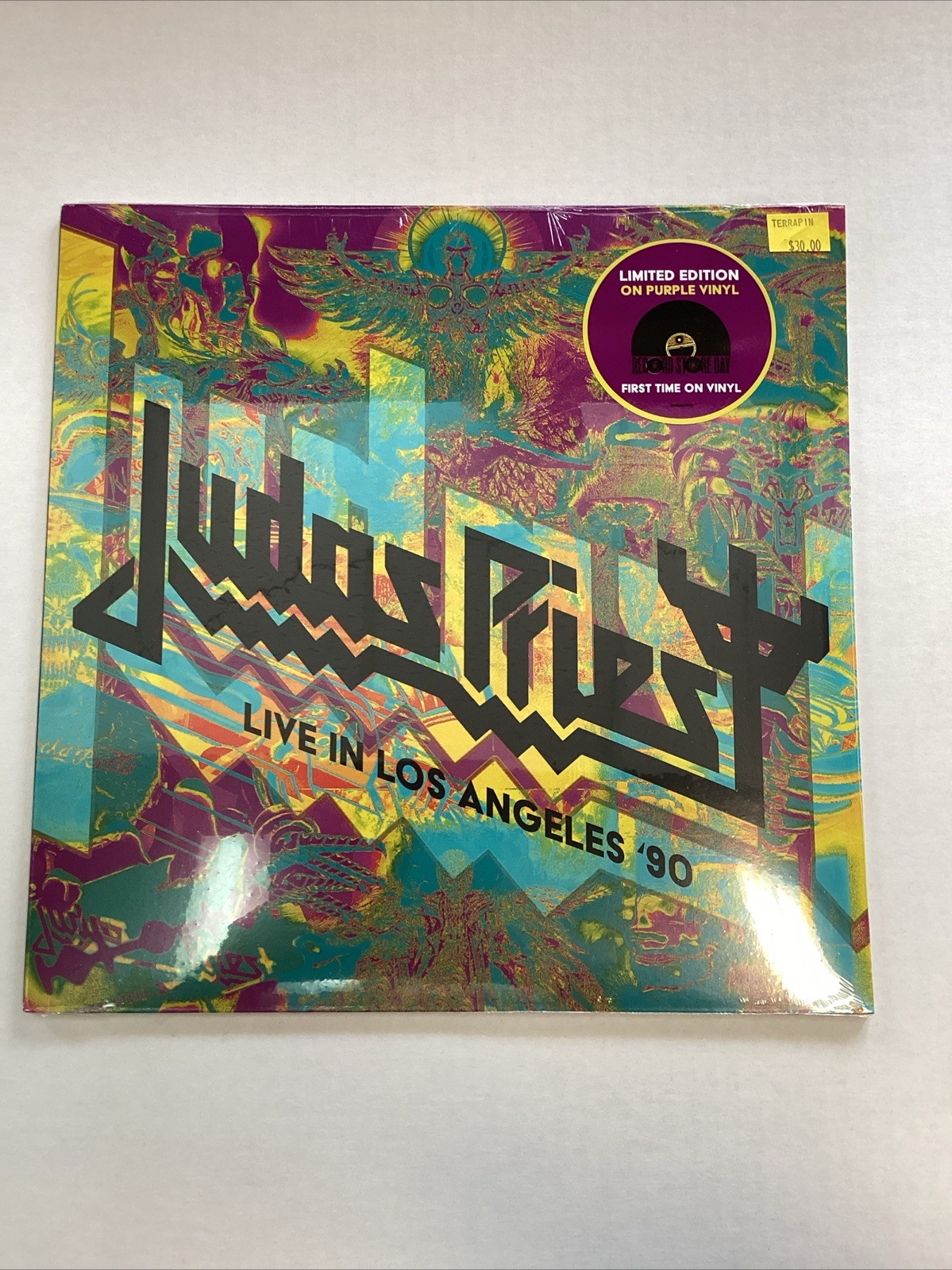 LP JUDAS PRIEST Live in Los Angeles '90 (PURPLE VINYL, RSD 2026) NEW MT SEALED