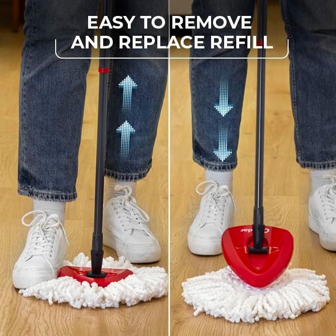 O-Cedar EasyWring Microfiber Spin Mop
