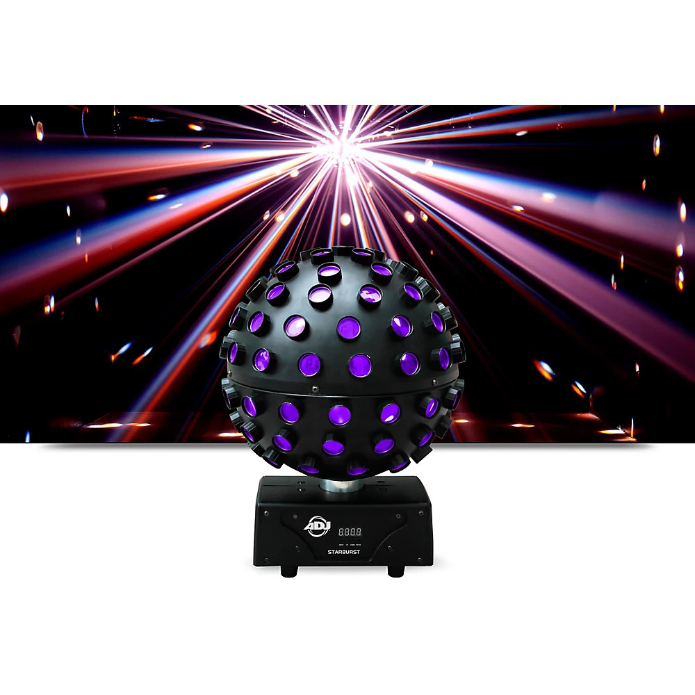 American DJ special effects lights LED sphere 1 5 x 15W 6in1 HEX RGBWA+UV LEDs