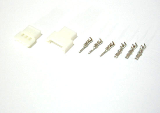3-pin 2.0mm male female connector housing crimp terminal part PCB board 20 set