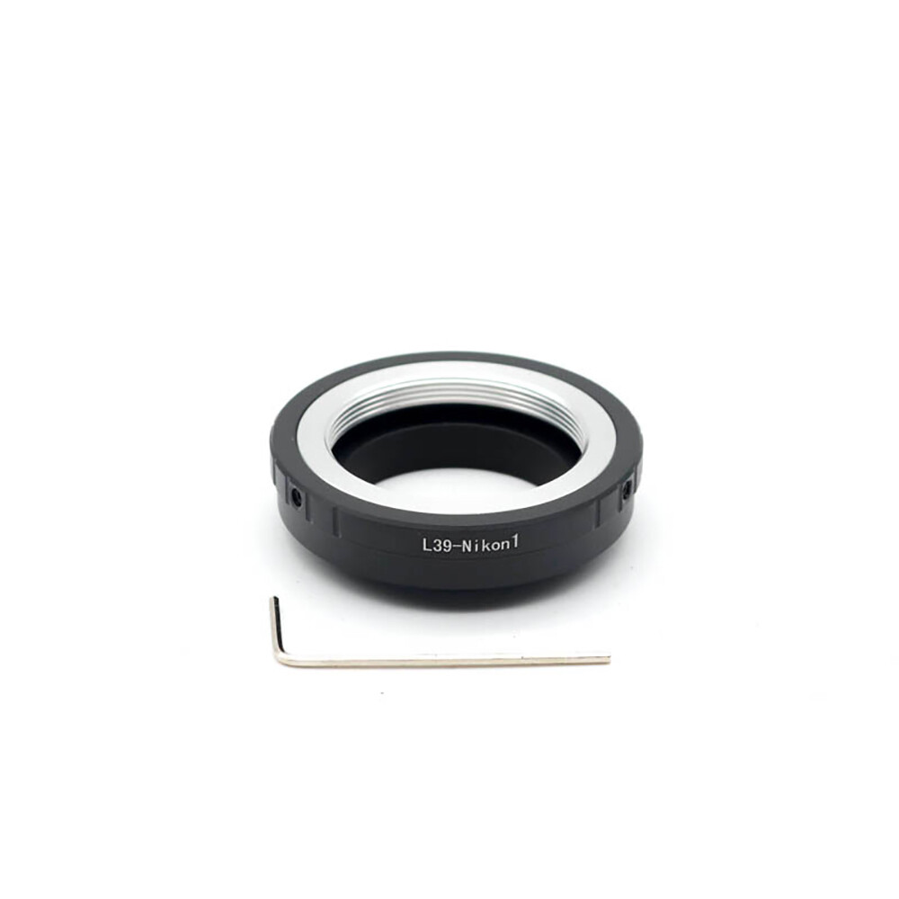 Adapter Ring for Leica M39 L39 Mount Lens to Nikon 1 Mount Mirrorless Camera