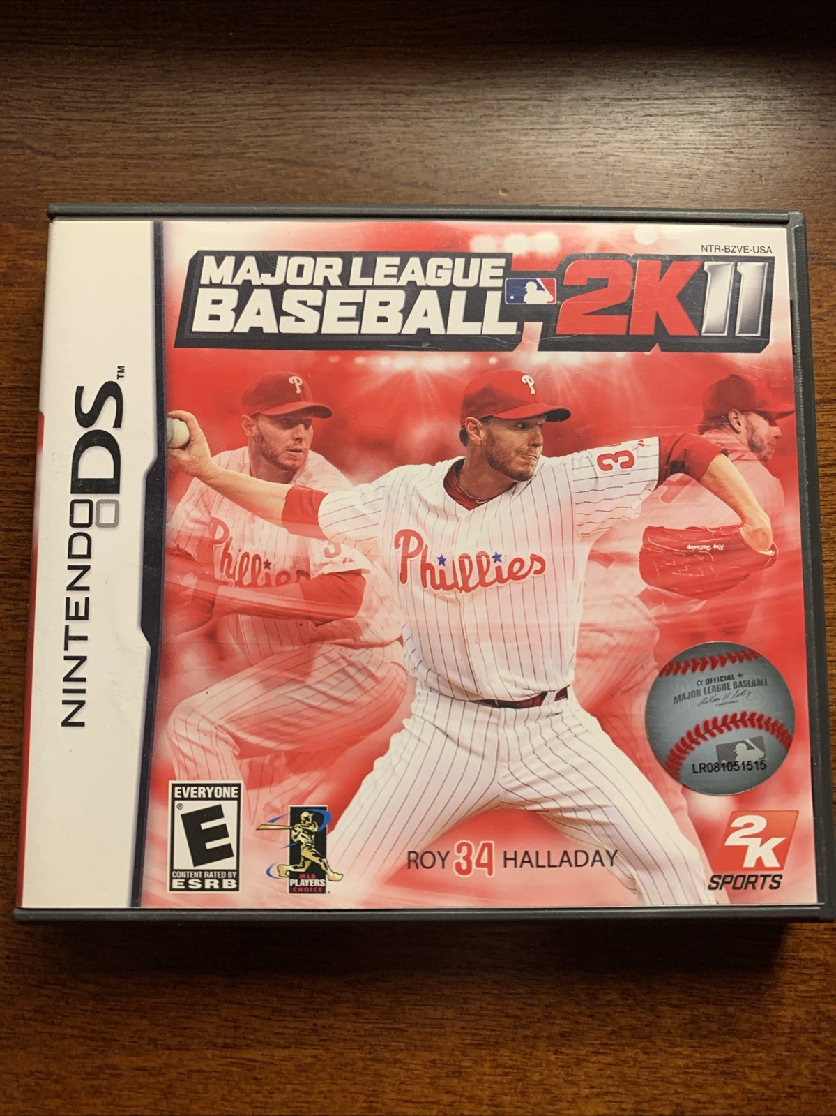 Major League Baseball 2k11 (Nintendo DS) **** CASE ONLY **** No Game USA Version