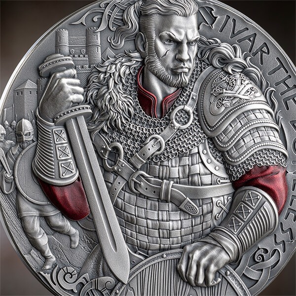 2026 Cameroon Ivar the Boneless The Way to Valhalla 2 oz Silver Coin