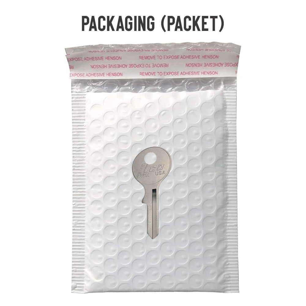 SR61N Key Blank Nickel