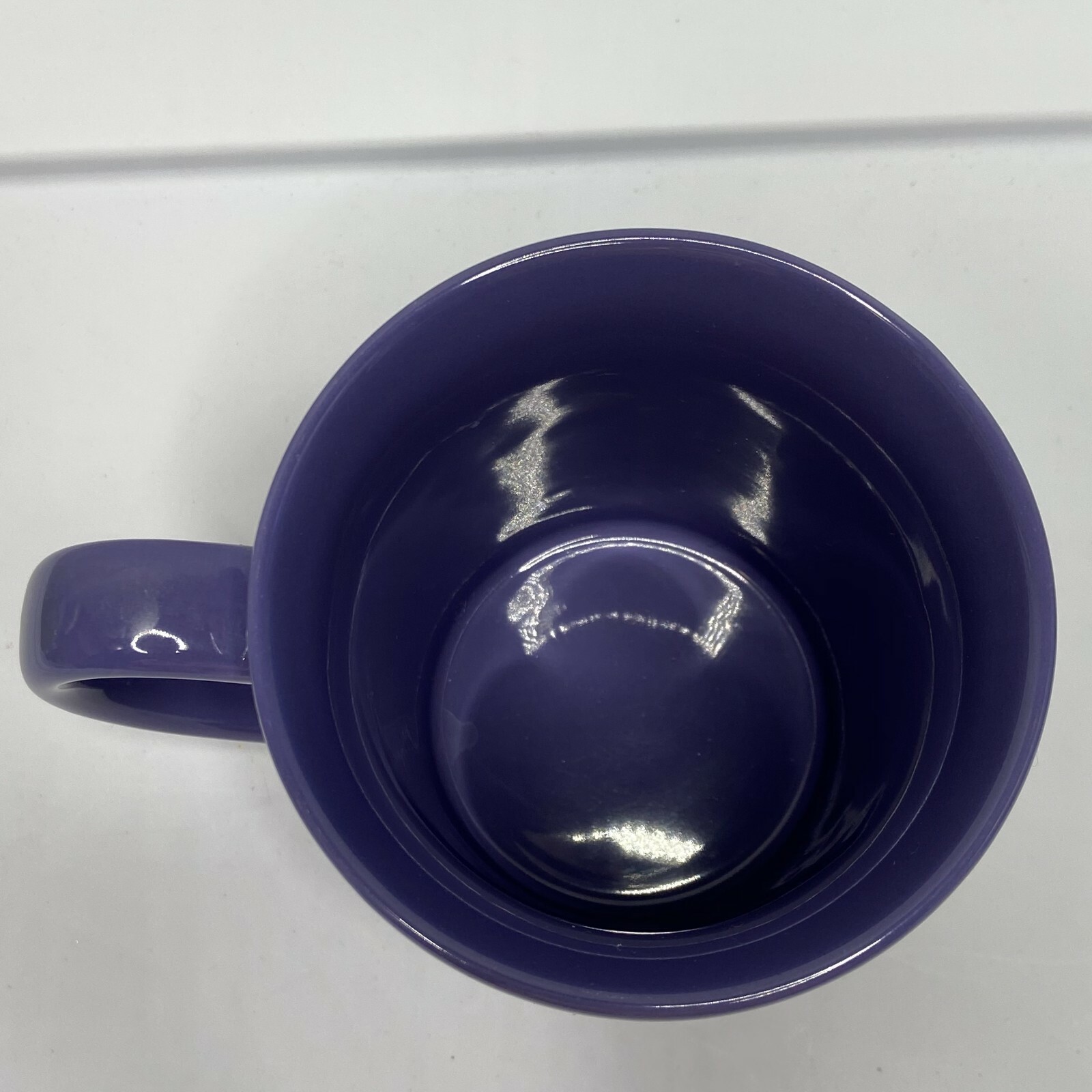 Disney Store Tinkerbell Warning Pixie Jealous Vanity Purple Coffee Tea Mug Cup