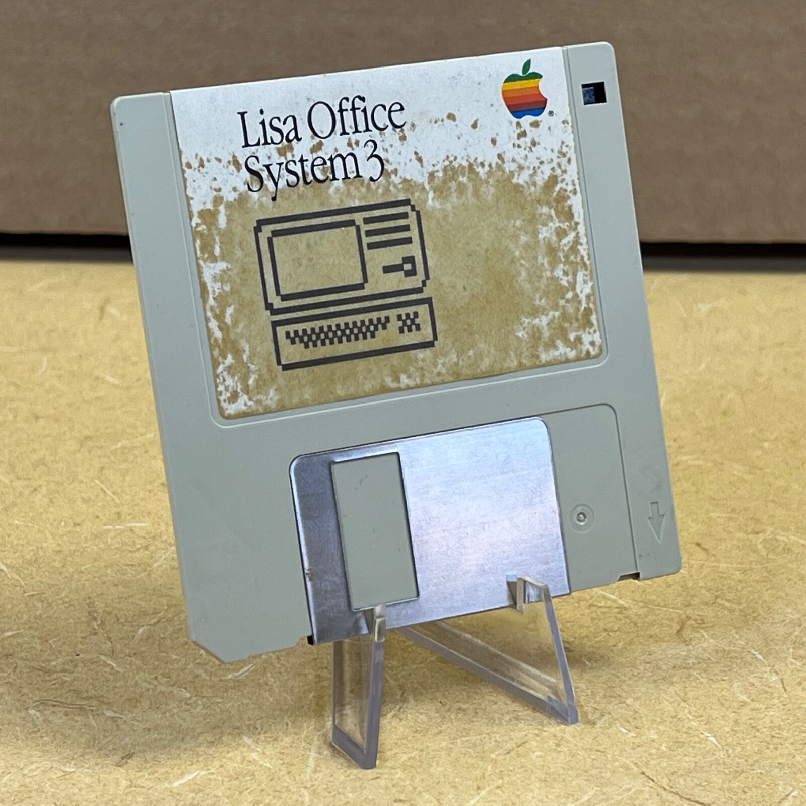 Lisa OfficeSystem 3 disk Apple Lisa _Version A _Release 3.0 collection RARE