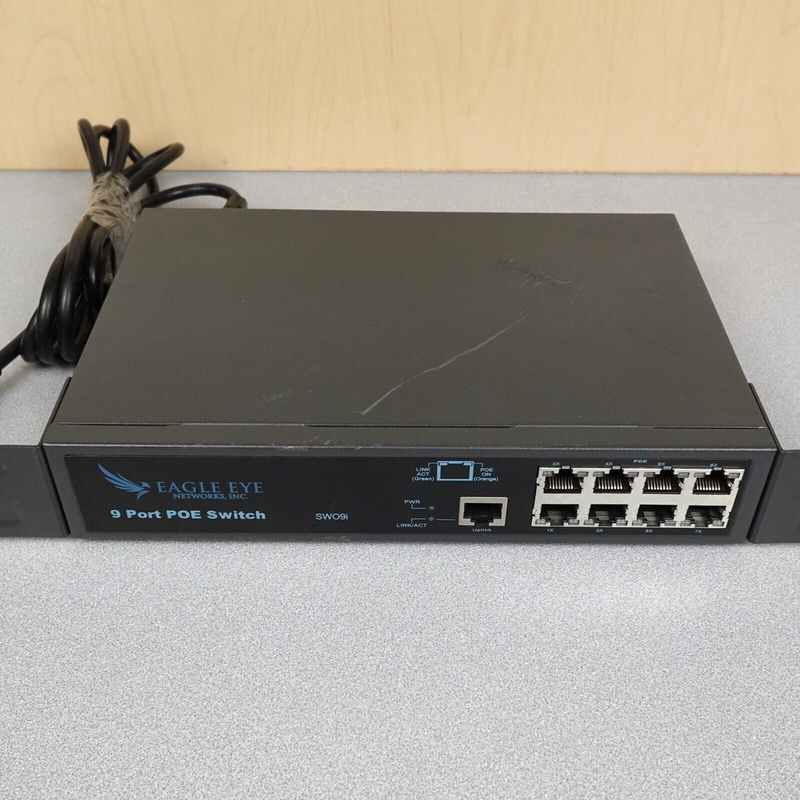 EAGLE EYE NETWORKS 9 PORT POE SWITCH SWO9i POE 10/100M SWITCH EN-SW09i-001