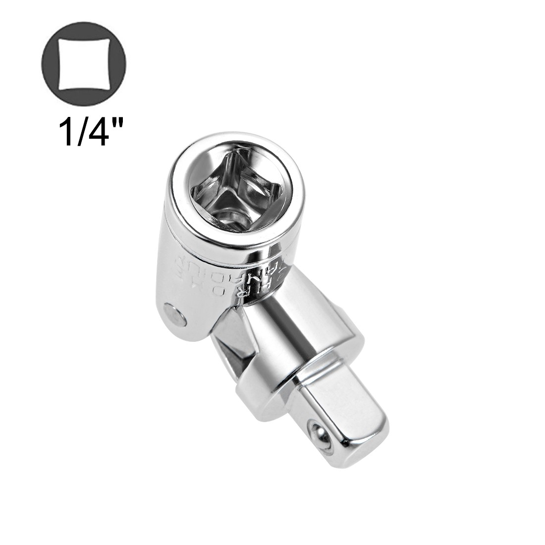 1/4" Drive Spring Loaded Universal Joint Socket Cr-V