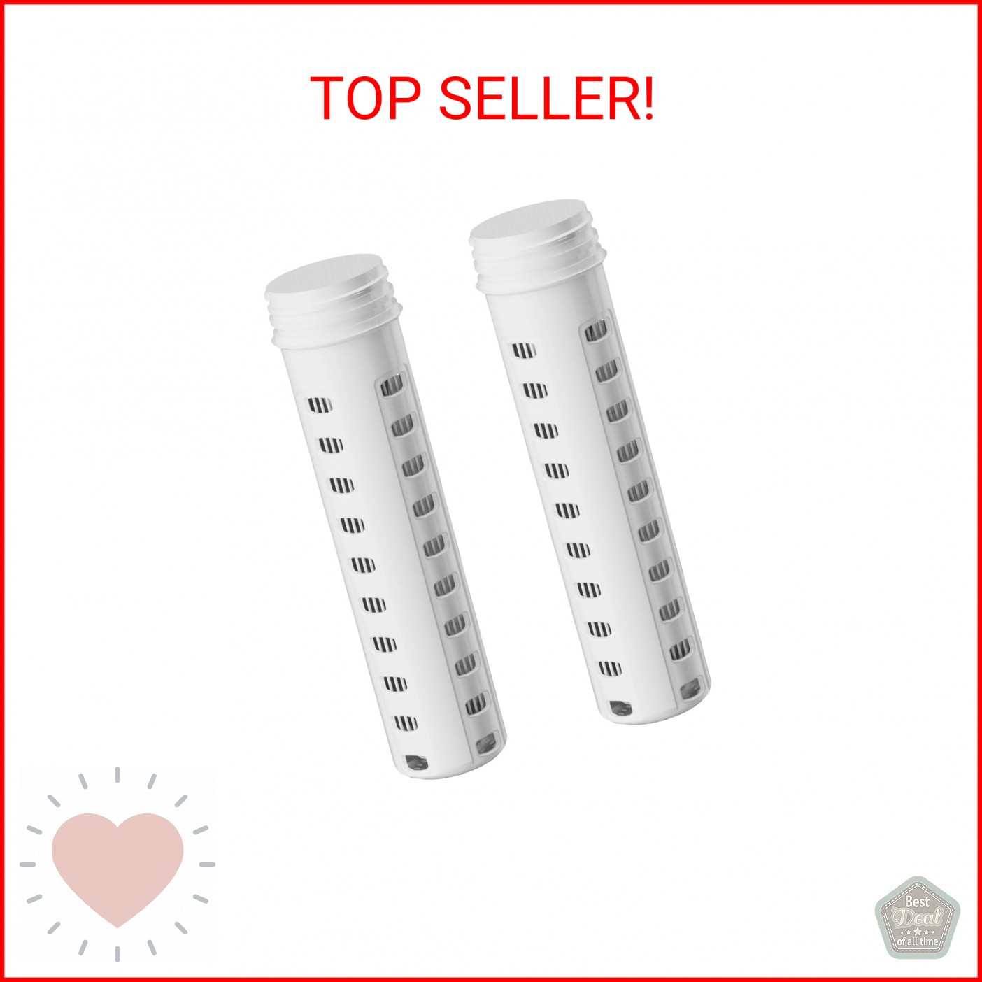 Membrane Solutions Replacement UF Filter for C3 Filtered Water Bottle, BPA-Free