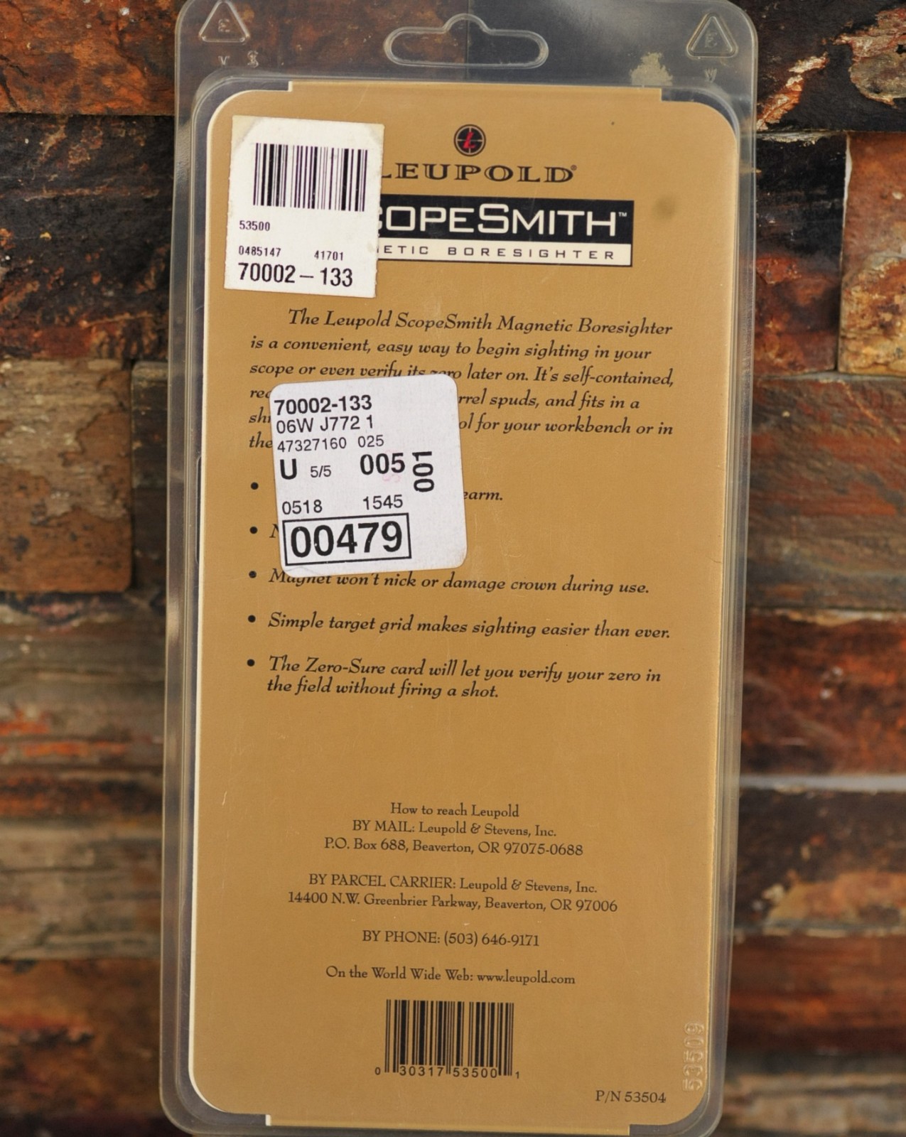 Leupold ScopeSmith Magnetic Boresighter 53500