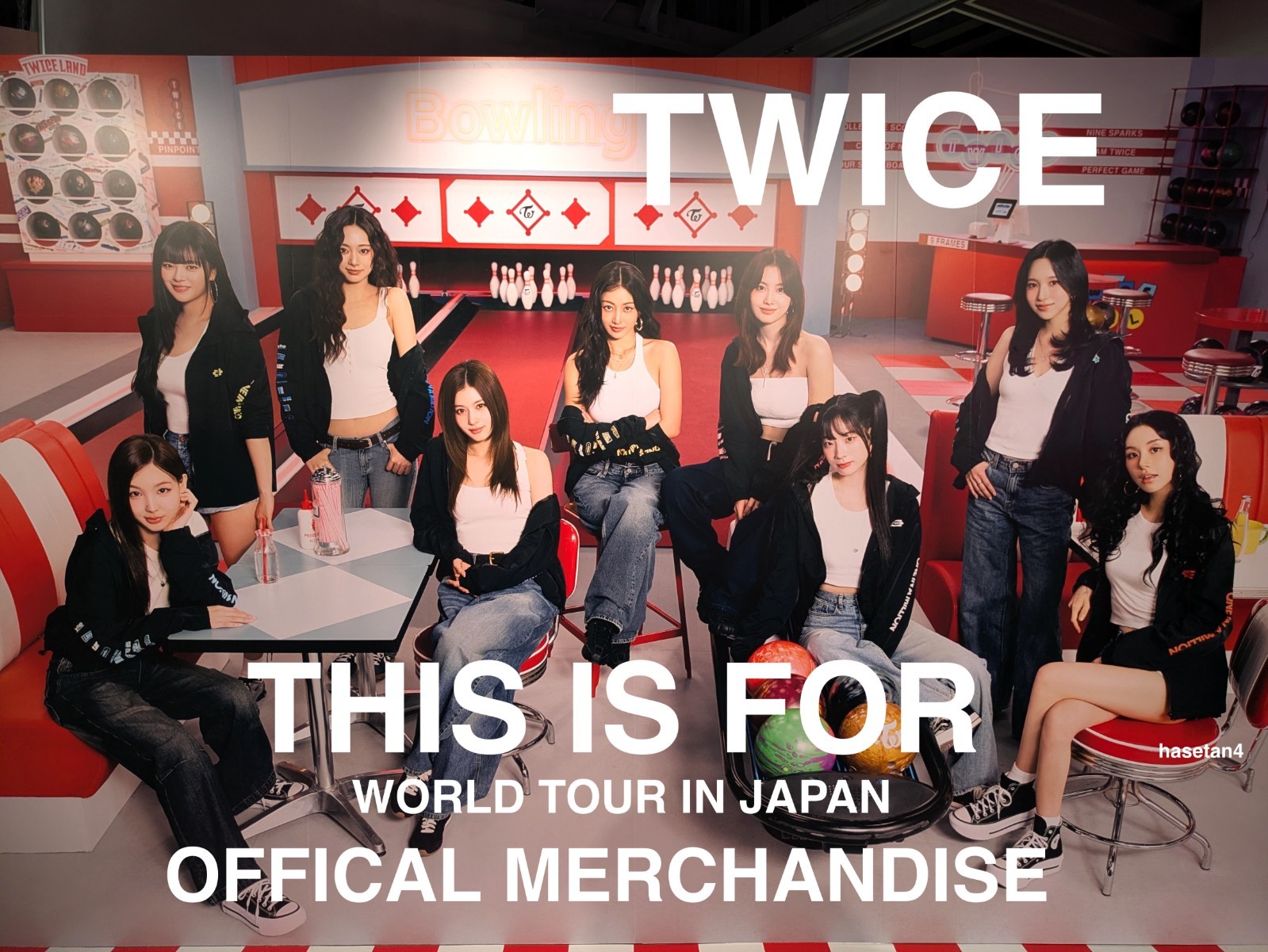 TWICE THIS IS FOR WORLD TOUR IN JAPAN MUFG STADIUM MD GOODS OFFICAL