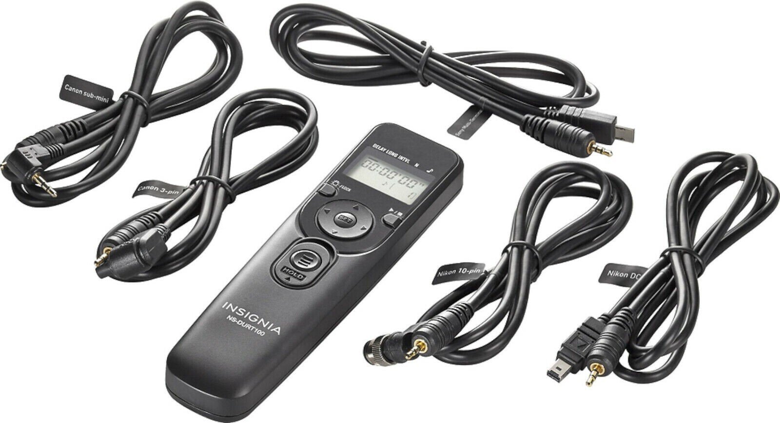NEW Insignia NS-DURT100 Universal Wired Digital Interval Timer Shutter Trigger