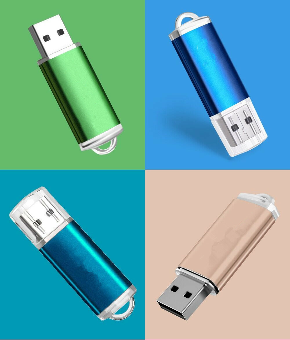 10/20/50PCS USB 2.0 Flash Drives Thumb Stick Memory Storage Pen Wholesale U Disk