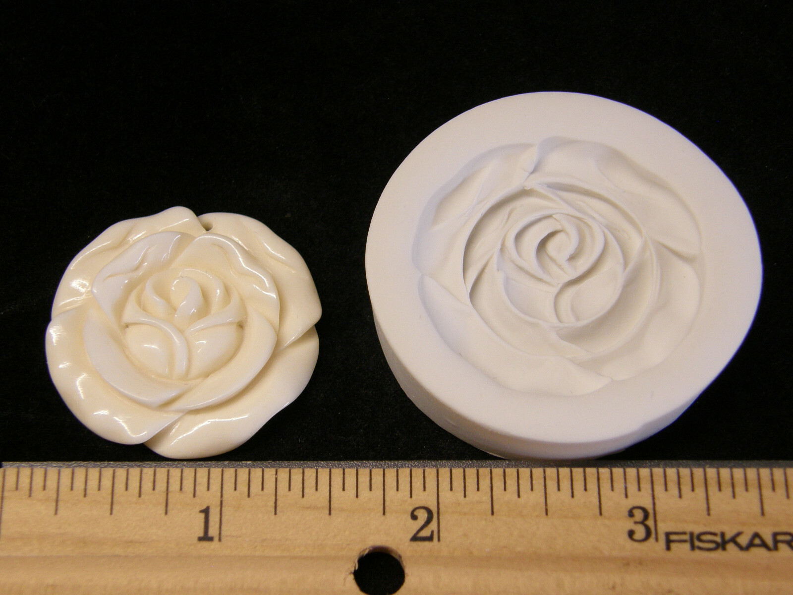 Rose Polymer Clay Mold (MD1130)