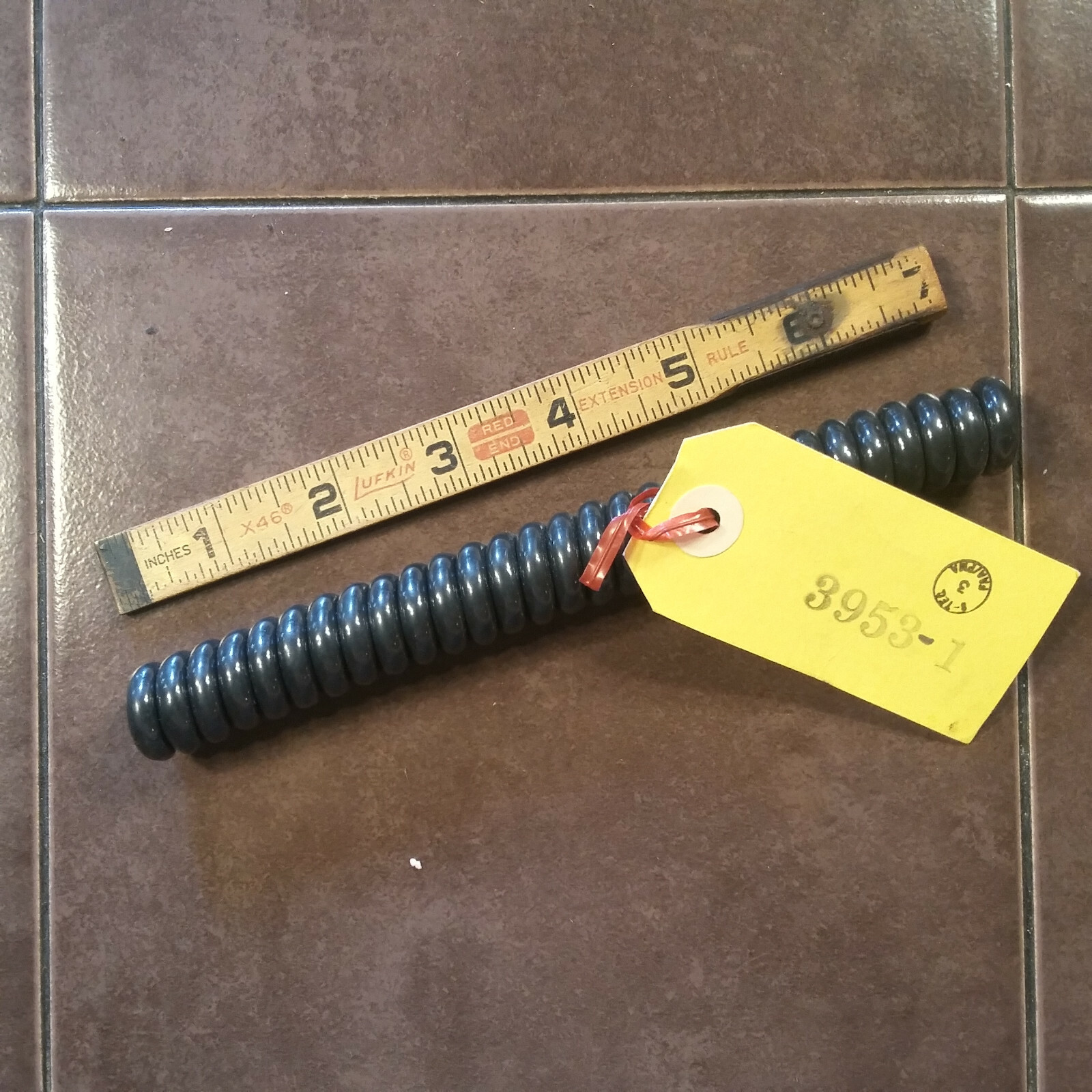Coiled Cord 3953-1,  New