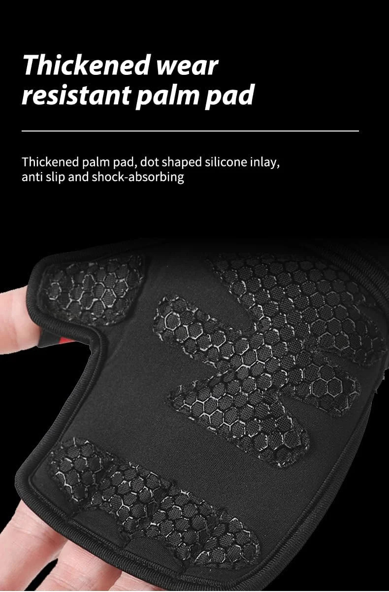Weight Lifting Gloves Workout Gloves for Men Women, Wrist Wraps Wrist Straps for