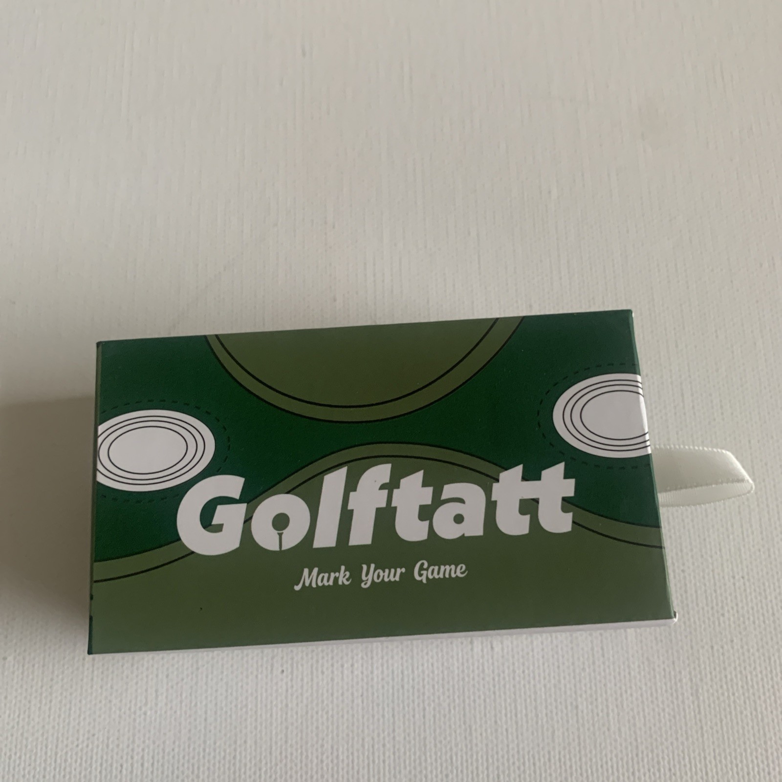 Golftatt Golf Ball Stamp Self-Inking Stamp Quick Dry Golf Clubs Hearts Style 6