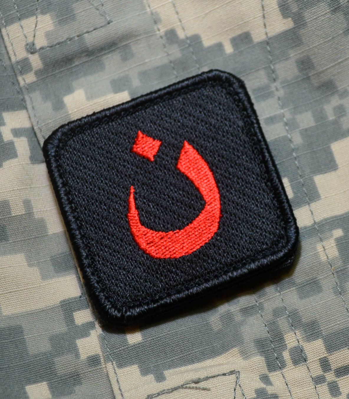 Anti-Isis Syria-Iraq Christian Kurdish Fighter vêlkrö 2" TAB: ن Nasrani-Nasrani