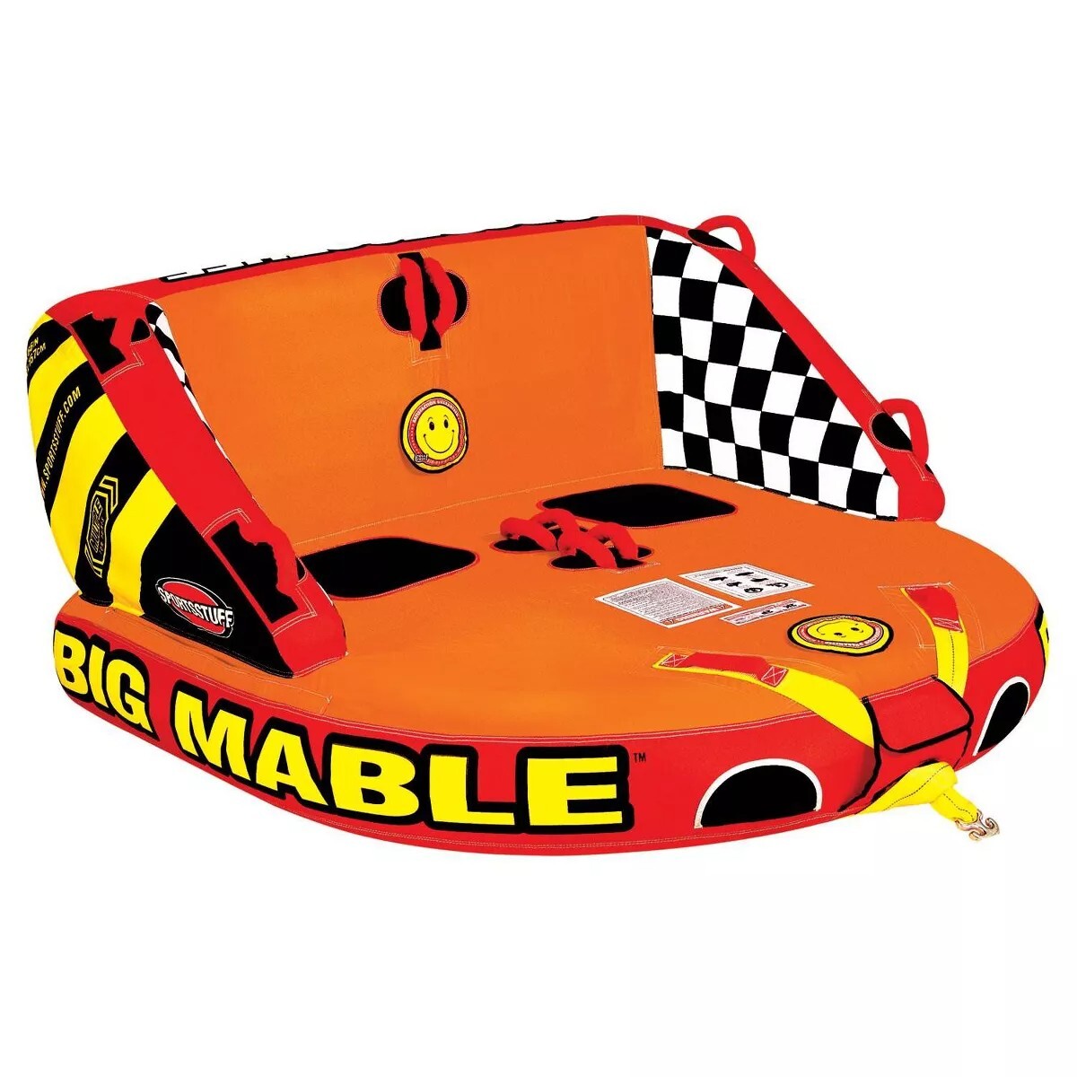2 Rider "Big Mable" Style Backrest