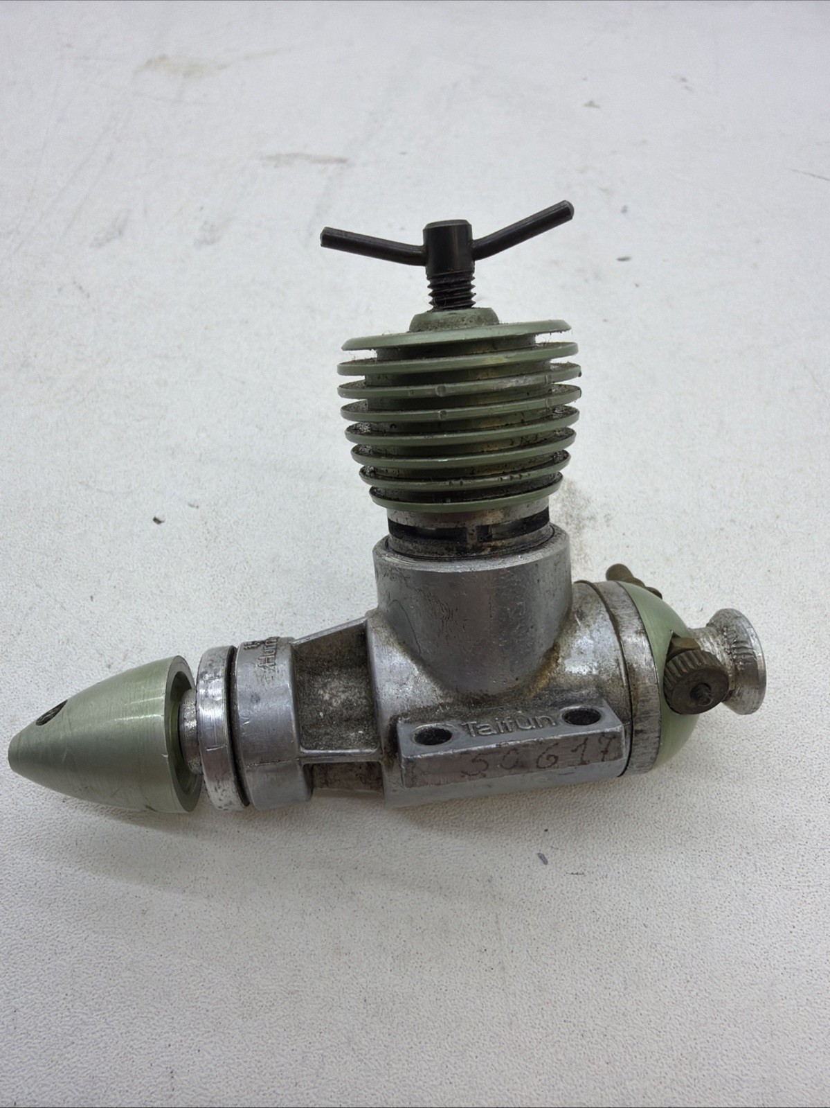 1957 TAIFUN HURRICANE 1.5 cc SERIES1 DIESEL MODEL AIRPLANE ENGINE U/CGERMANY M3