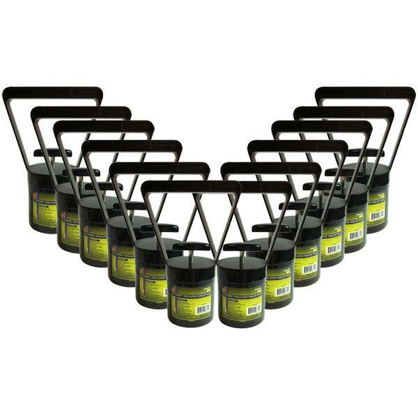 12 pack of GOLD PANNING BLACK SAND MAGNET SEPARATOR with QUICK RELEASE